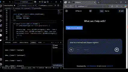 GPTalk AI chat application and development environment